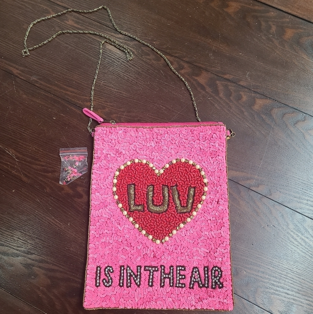 LUV IS IN THE AIR Crossbody Purse